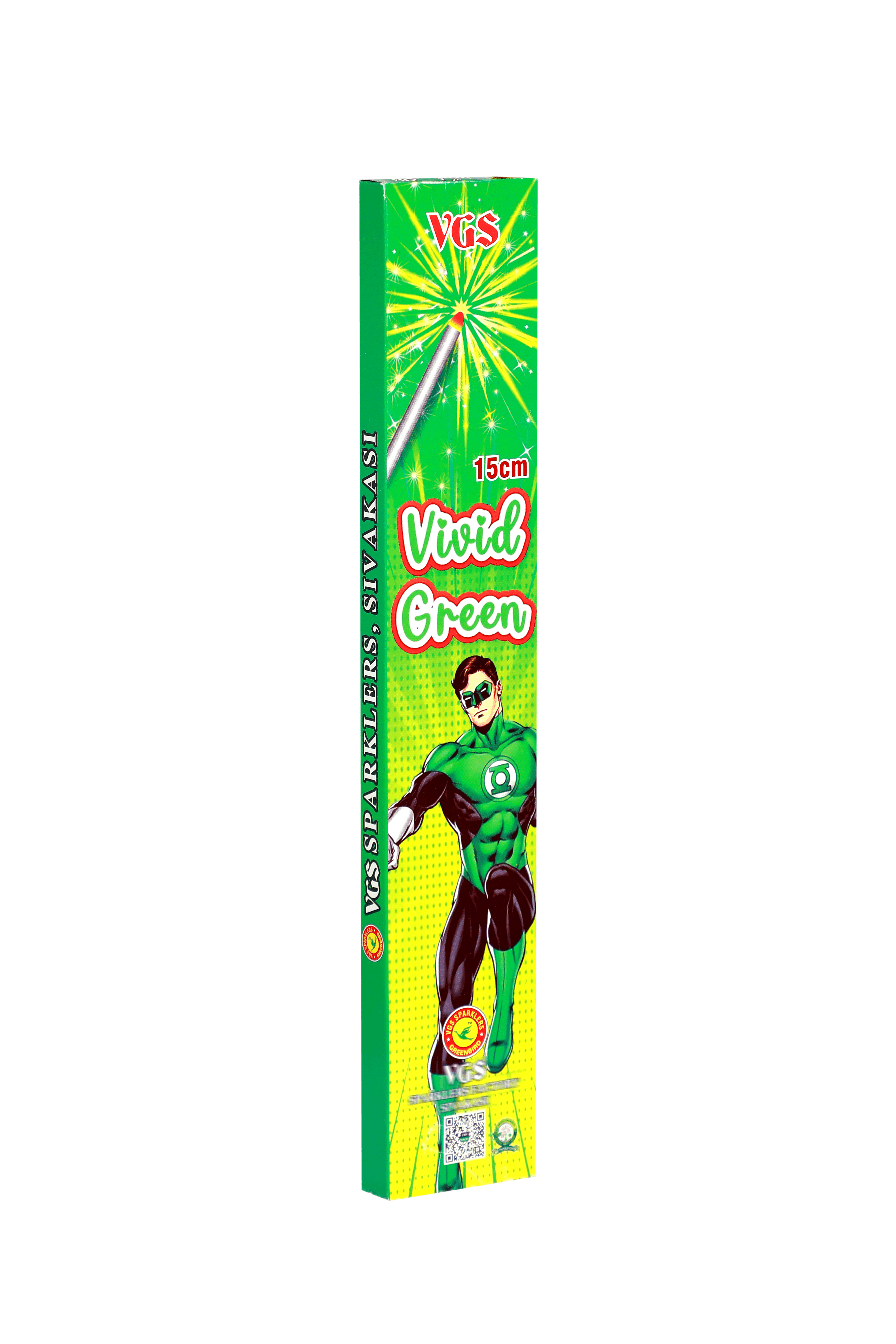 15CM Green Sparklers ( 10 Pcs)